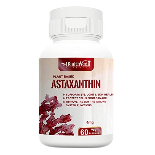 Health Veda Organics Plant Based Astaxanthin Image