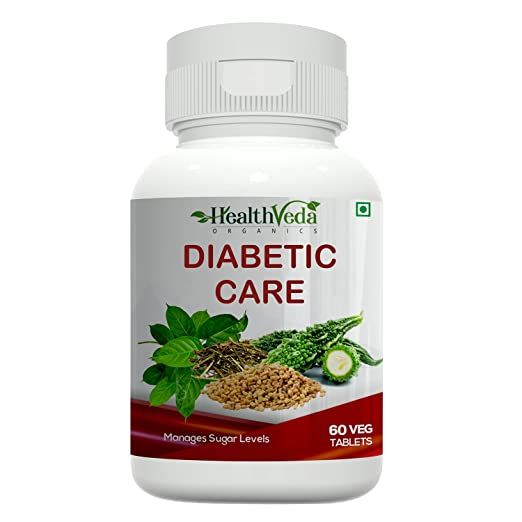 Health Veda Organics Diabetic Care Supplements Image