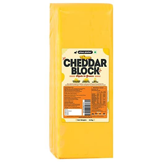 Urban Platter Vegan Cheddar Cheese Image