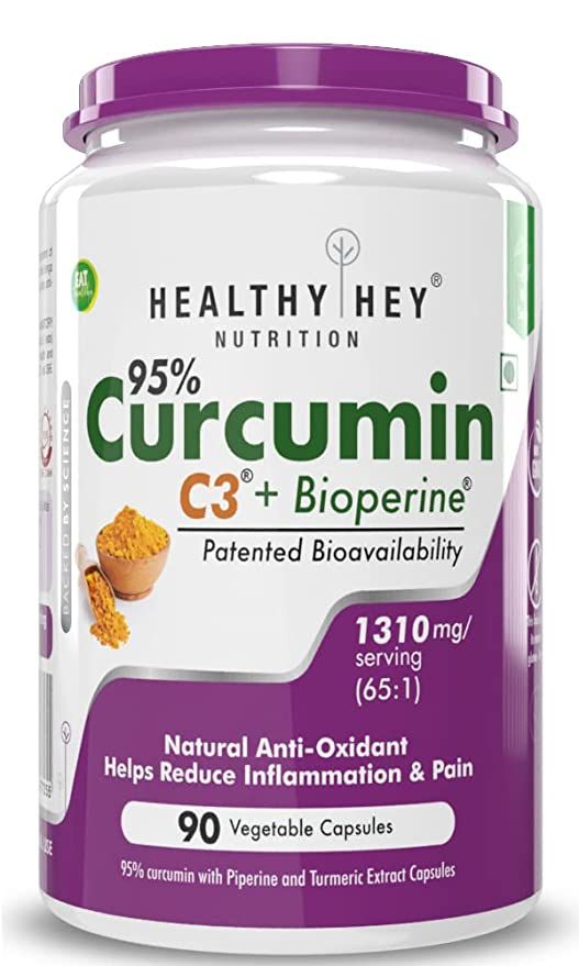 HealthyHey Nutrition Curcumin with Bioperine Image