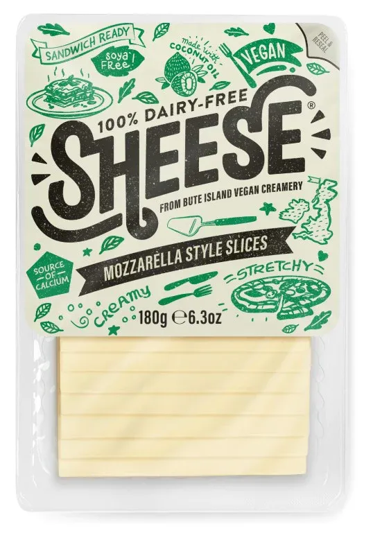 Sheese Vegan Sliced Mozzarella Image