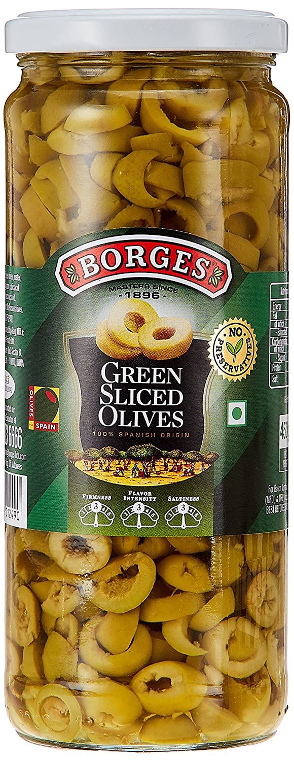 Borges Green Sliced Olives Image