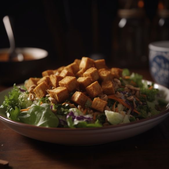 Asian Tofu Crunch Salad