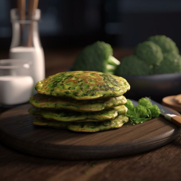 Broccoli Spinach Pancakes