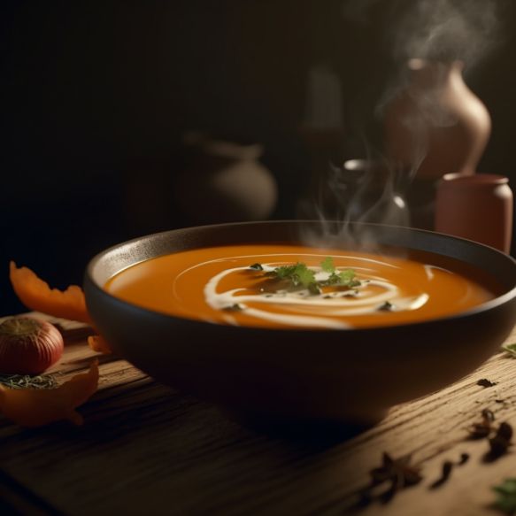 Creamy Pumpkin Carrot Soup
