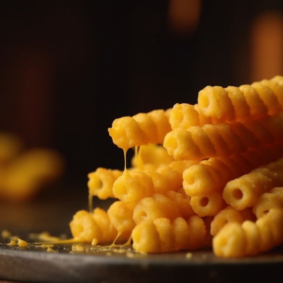 Crispy Cheesy Macaroni Sticks