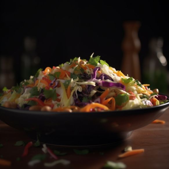 Crunchy Tricolour Salad