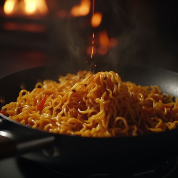 Fiery Chilli Garlic Noodles