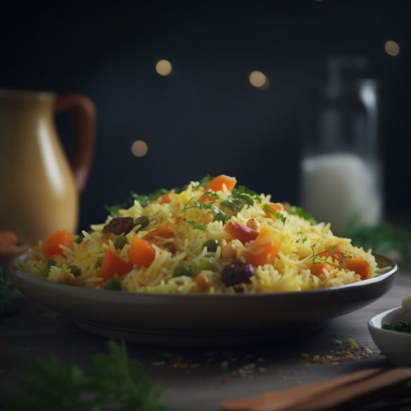 Flavorful Vegetable Pulao