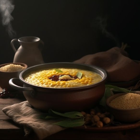 Foxtail Millet And Moong Dal Pongal