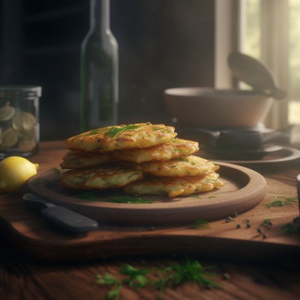 Lemon Herb Potato Pancakes