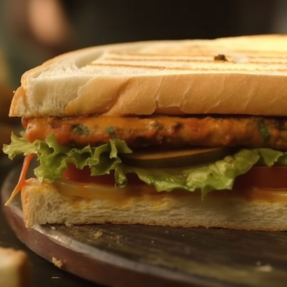 Mumbai Veggie Sandwich