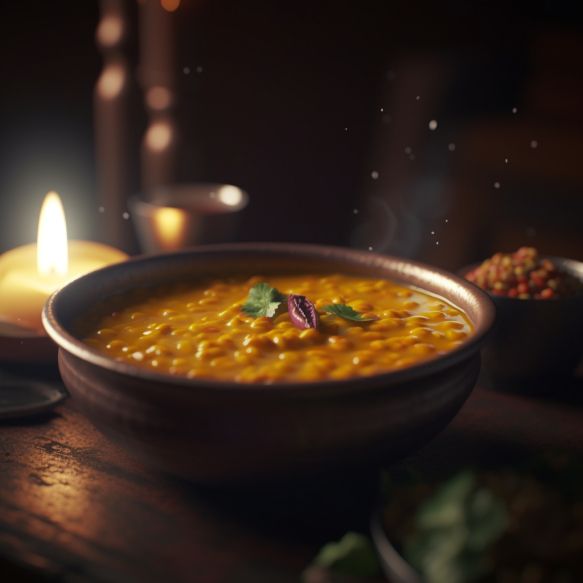 Nepalese Style Masala Dhal Bhat