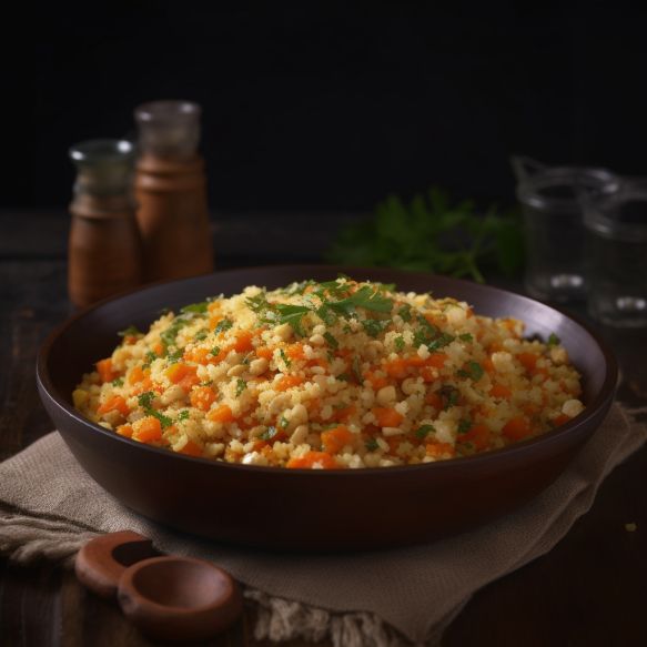 Nutritious Carrot And Broken Wheat Upma