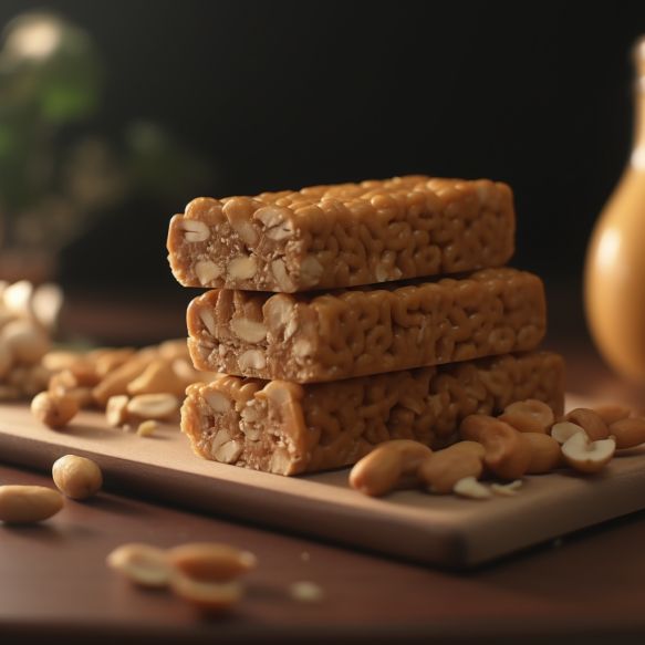 Peanut Butter Honey Protein Bars