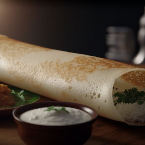 Quick And Easy Rice Dosa