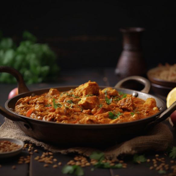 Rajasthani Gatte Ki Sabzi With Spiced Onion & Garlic