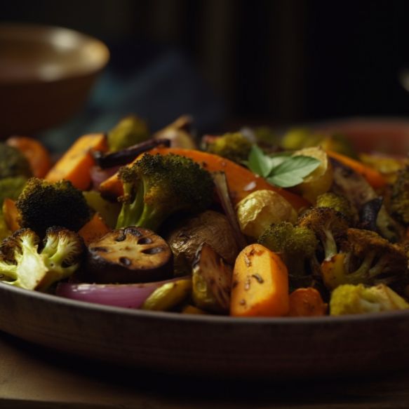 Sage Roasted Mixed Vegetables