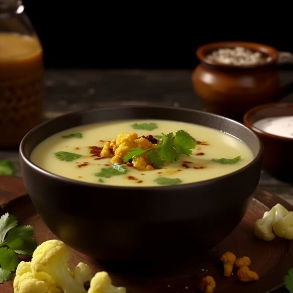 Spiced Cauliflower And Potato Soup