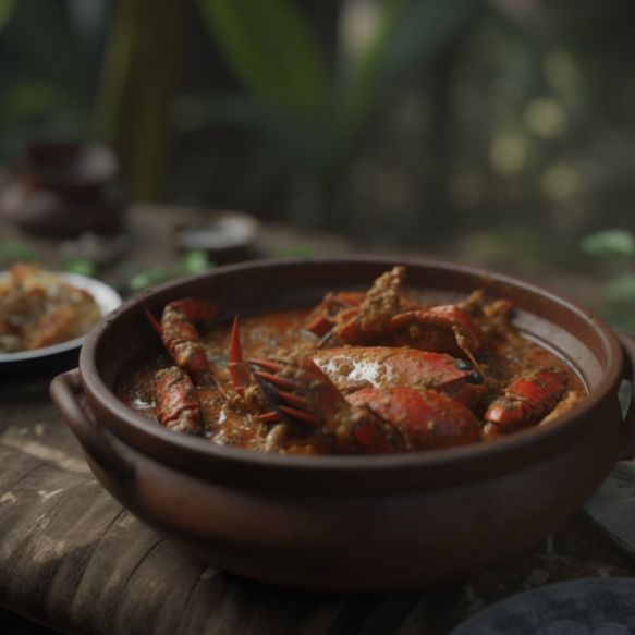 Spiced Coconut Crab Curry