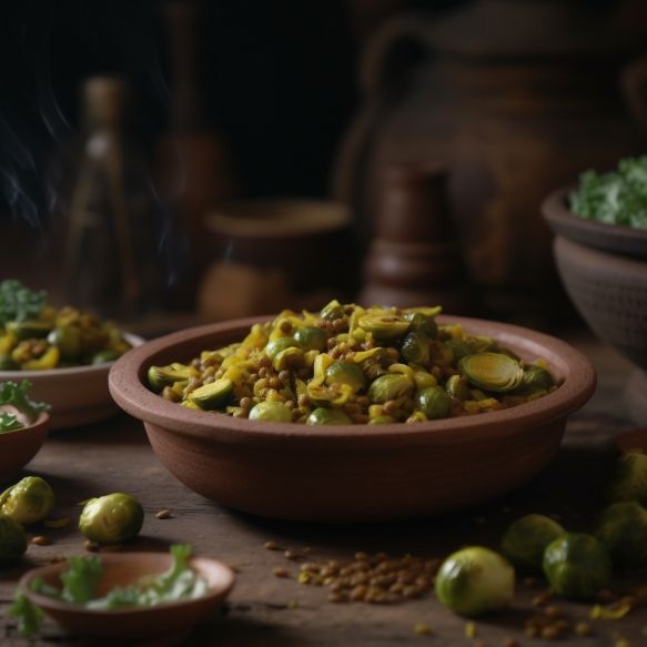 Spiced Mixed Sprouts Curry