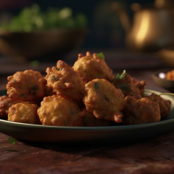 Spiced Moong Dal Fritters