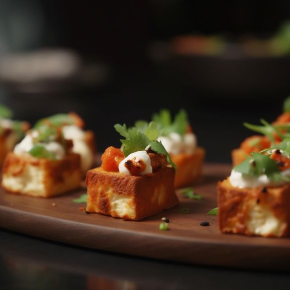 Spiced Paneer Canape