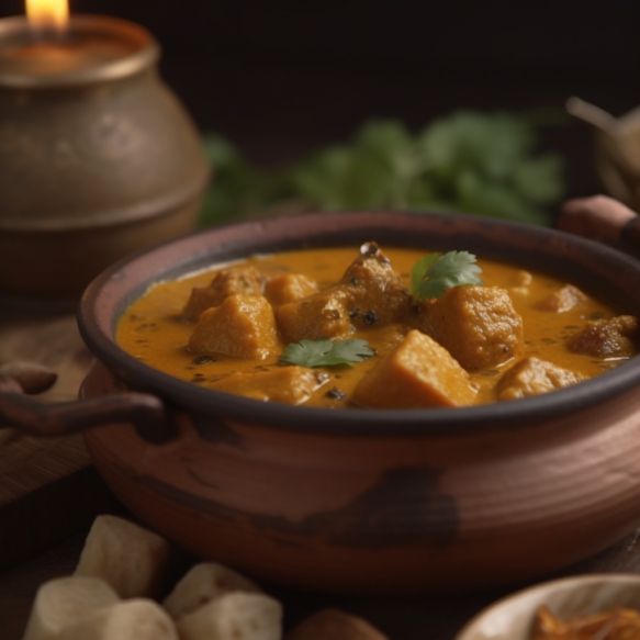 Spiced Taro Root Curry
