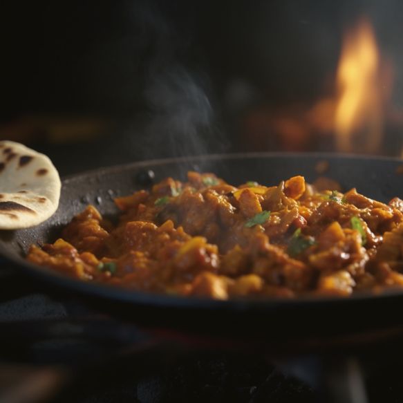 Spicy Chapati Stir-Fry