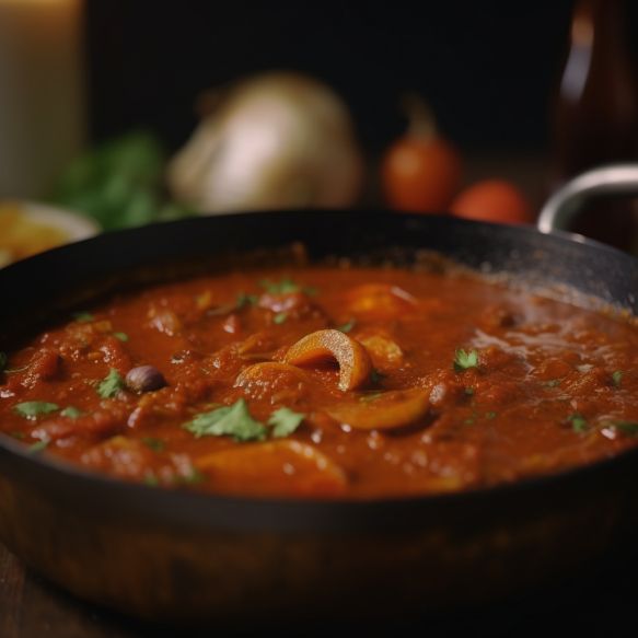 Spicy Chettinad Onion-Tomato Curry