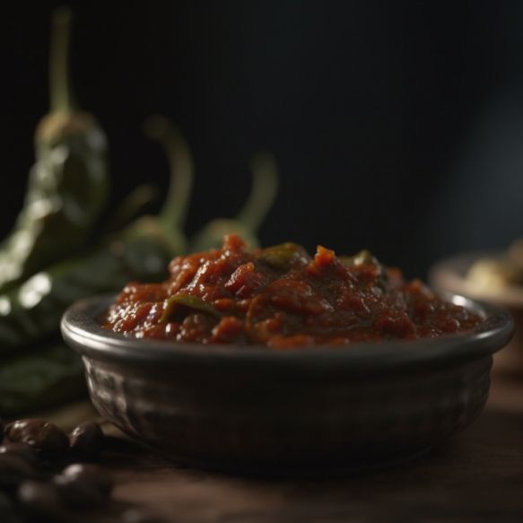 Spicy Cluster Beans Chutney