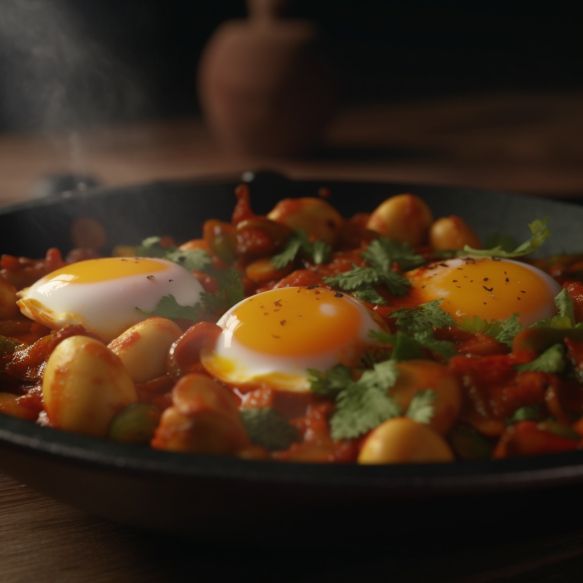 Spicy Egg Stir-Fry