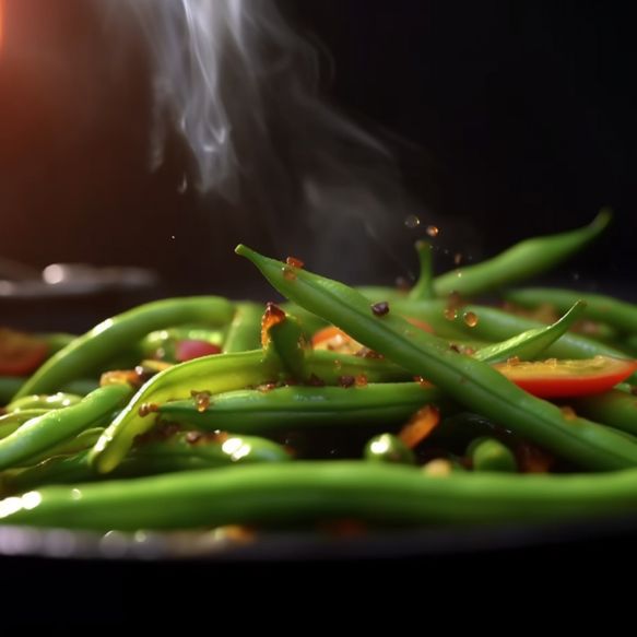 Spicy French Beans Stir-Fry