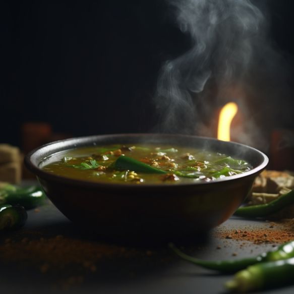 Spicy Okra Soup