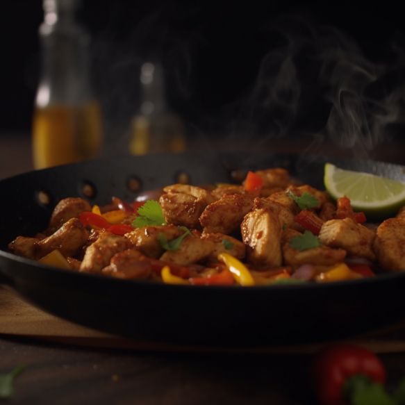 Spicy Pepper Chicken Stir-Fry