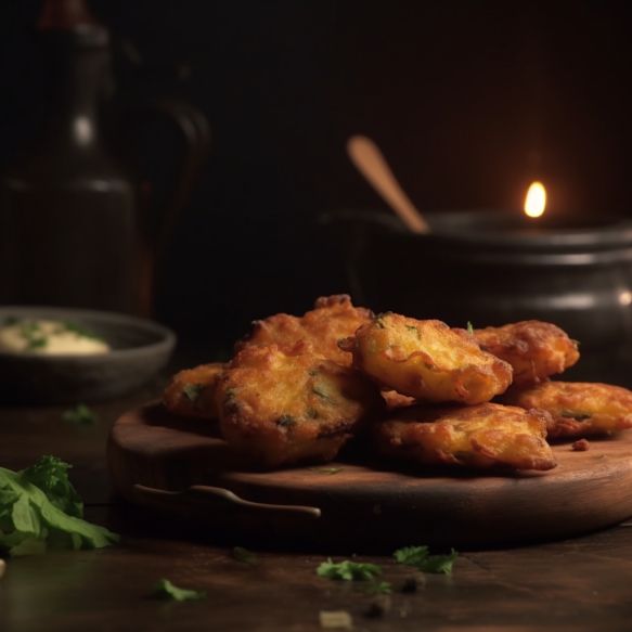 Spicy Potato Fritters
