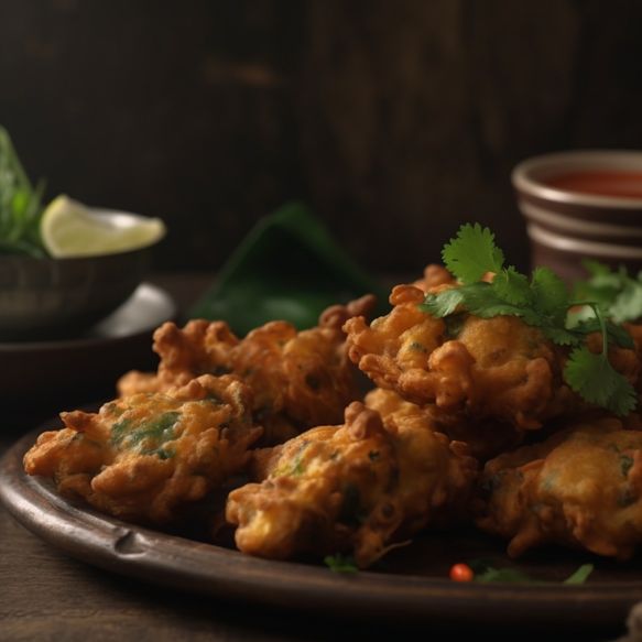 Spicy Prawn Fritters