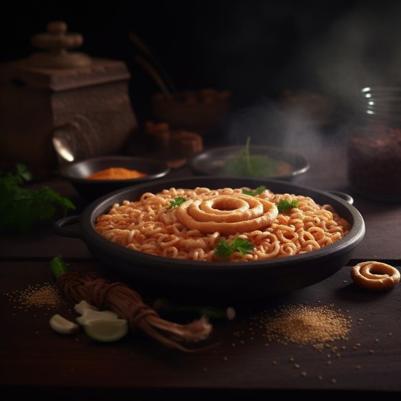 Spicy Rice And Wheat Chakli