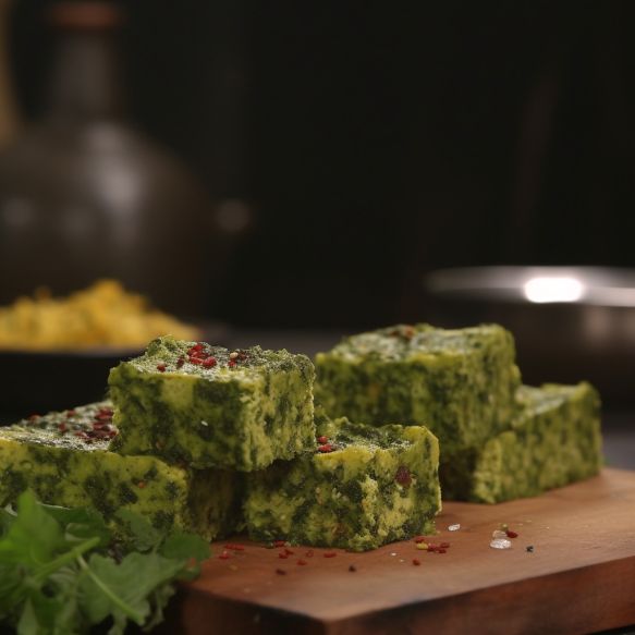 Spinach Moong Dhokla