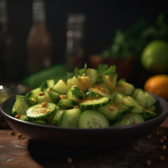 Sweet and Tangy Cucumber Salad