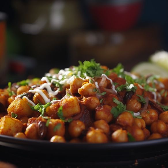 Tangy Chickpeas Curry