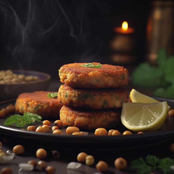 Tofu And Chickpea Cutlets