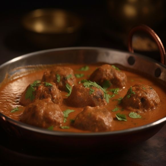 Turnip And Mutton Kofta Curry