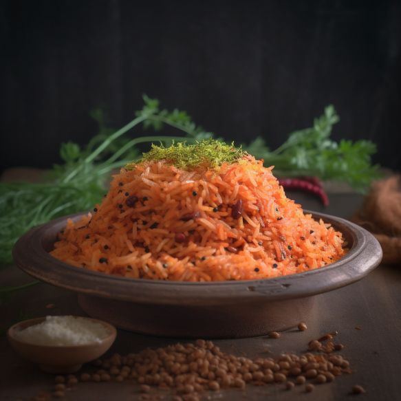 Udupi Style Red Rice Sevai Upma
