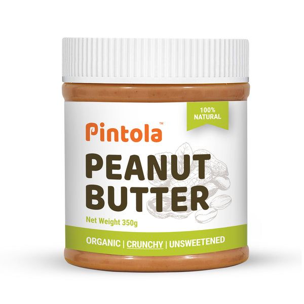 Pintola All Natural Organic Peanut Butter Crunchy Image