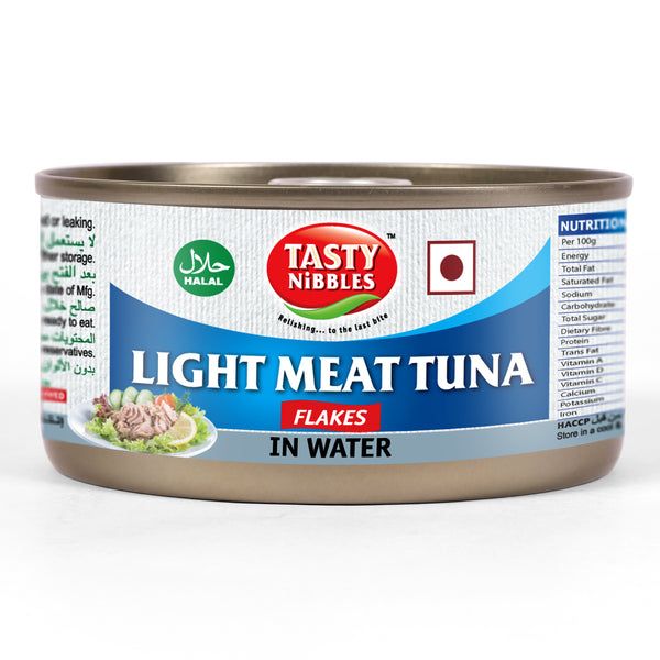 Tasty Nibbles Light Meat Tuna Flakes Water Image