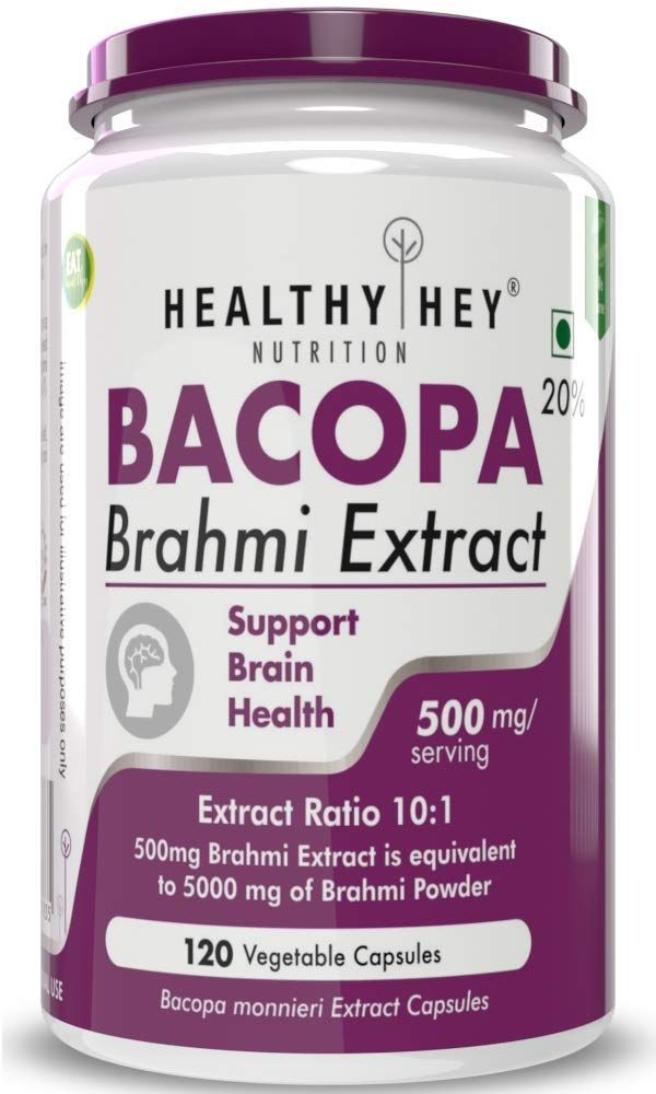 HealthyHey Nutrition Bacopa Brahmi Extract Image