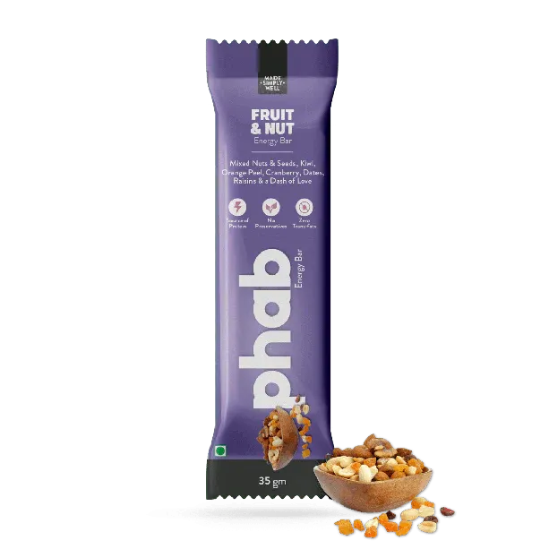 phab Fruit & Nuts Energy Bar  Image