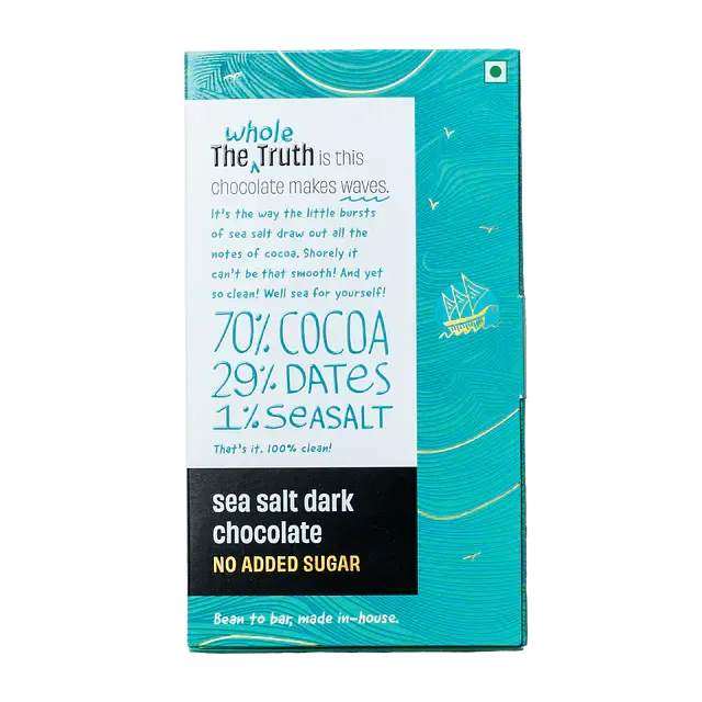The Whole Truth Sea Salt Dark Chocolate Image