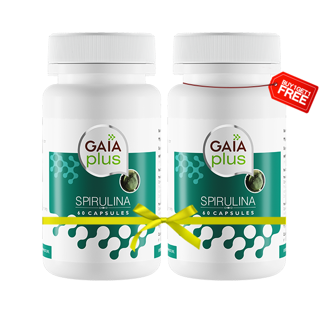 Gaia Plus Spirulina Capsules Image